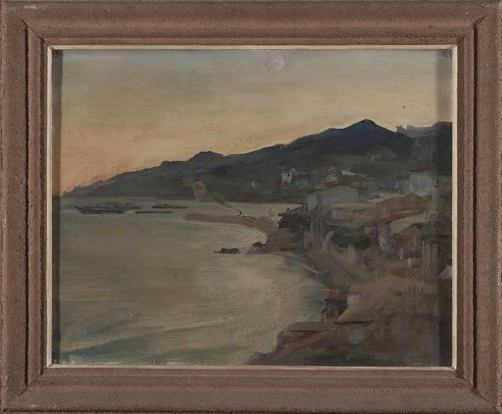 Yalta – evening. From the journey to Crimea