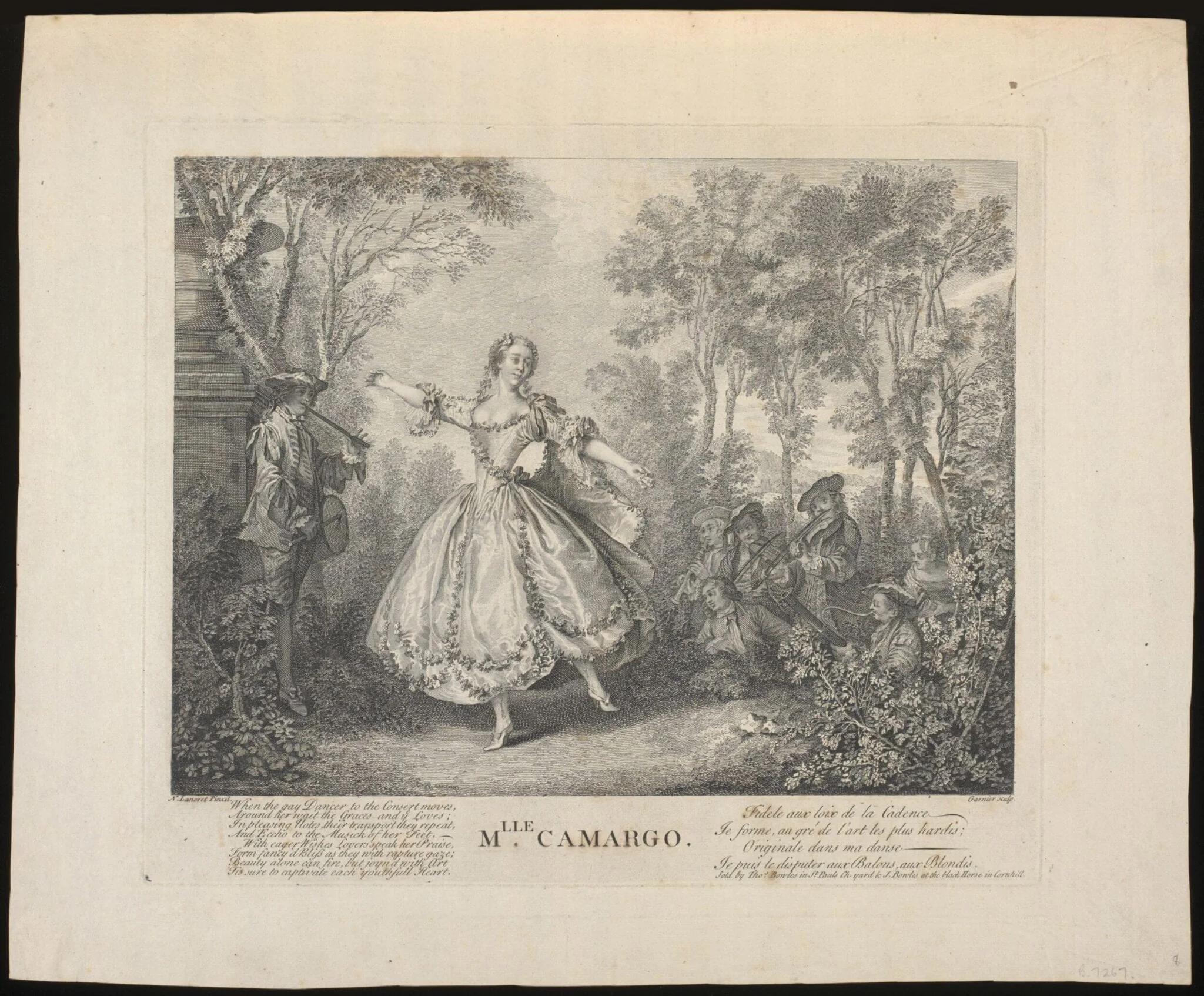 H Beard Print Collection, by Nicolas Lancret, 1750