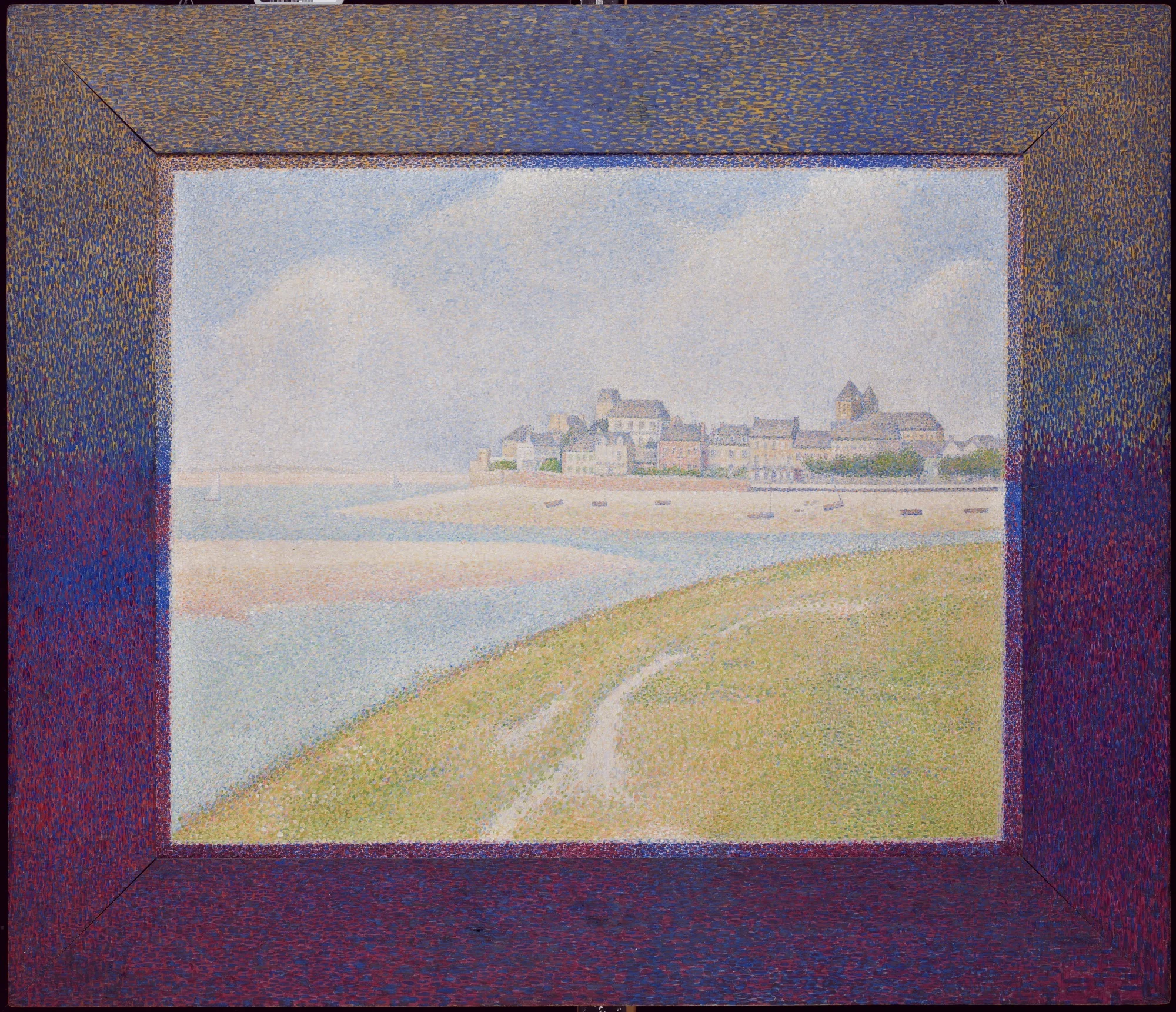 View of Le Crotoy from Upstream