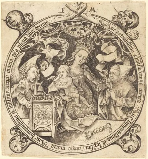 The Madonna with the Clock