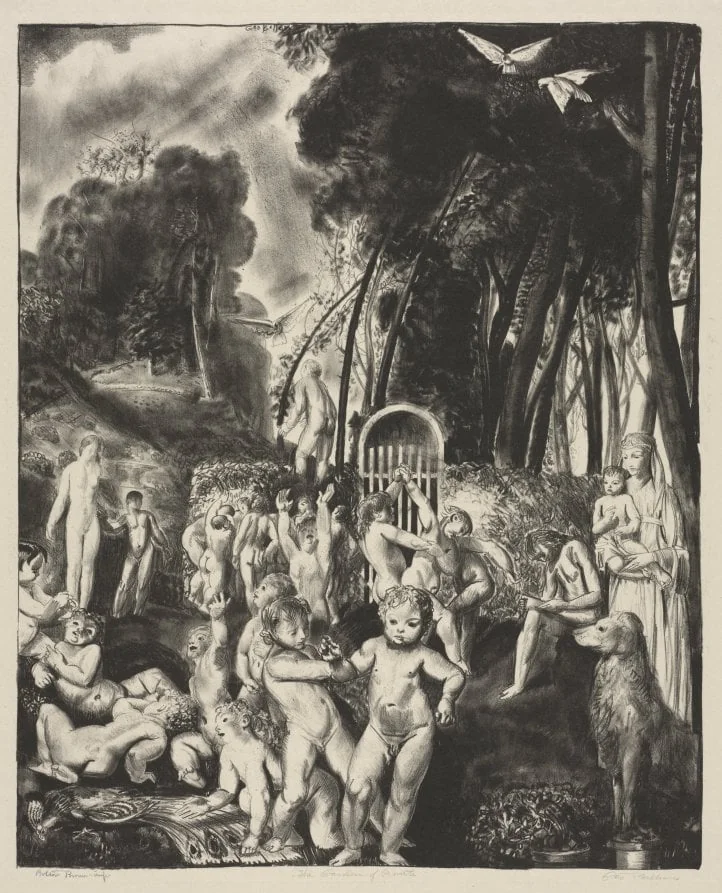The Garden of Growth, by George Bellows, 1923