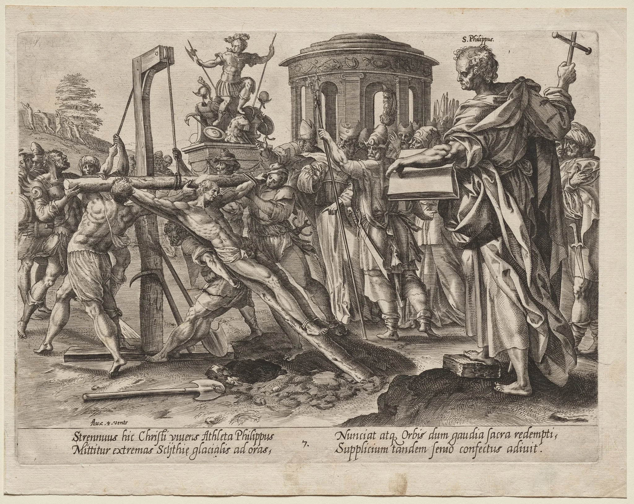 St. Philippus, by Hendrik Goltzius, 1578