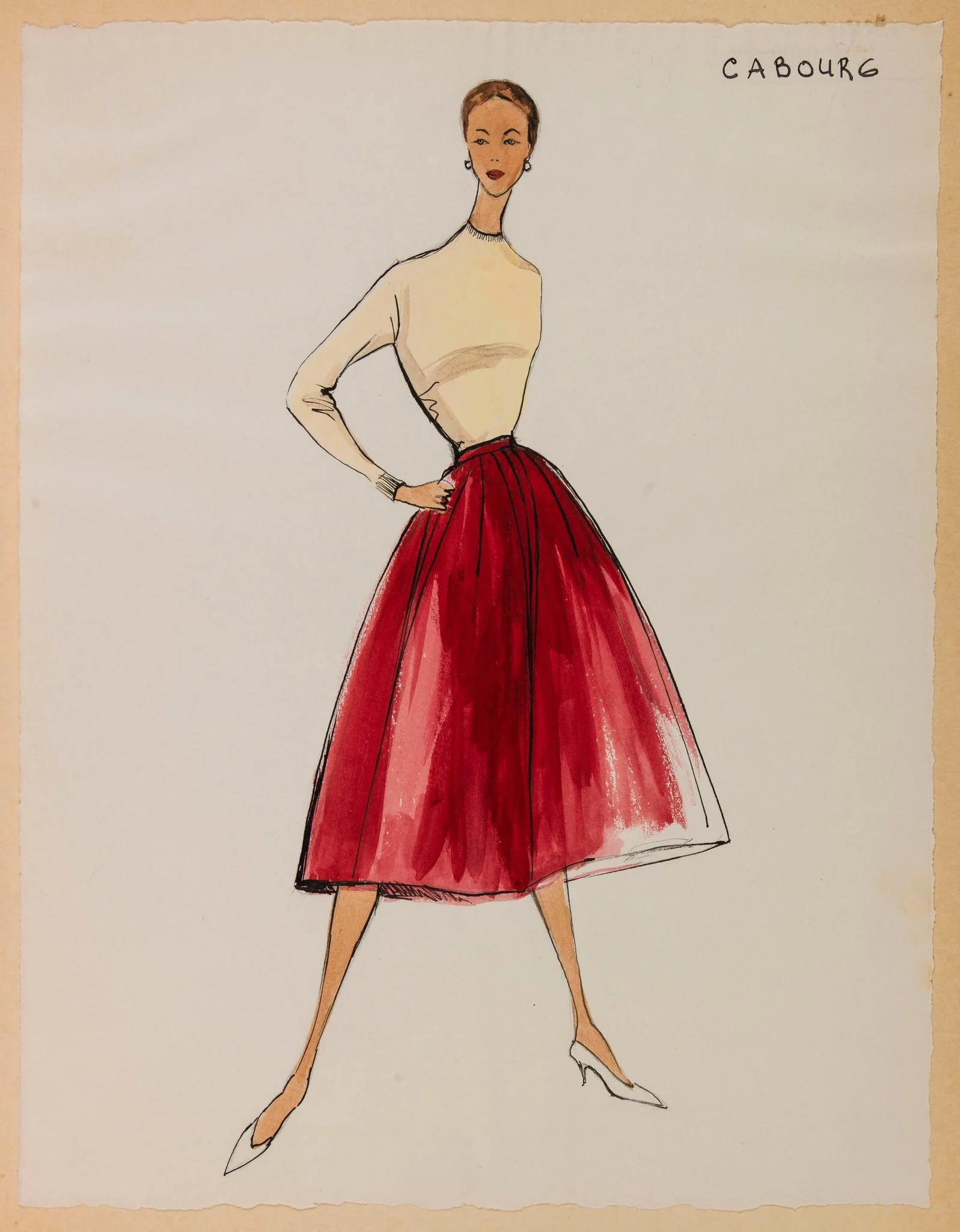Cabourg, by Marie-Louise Carven, 1956