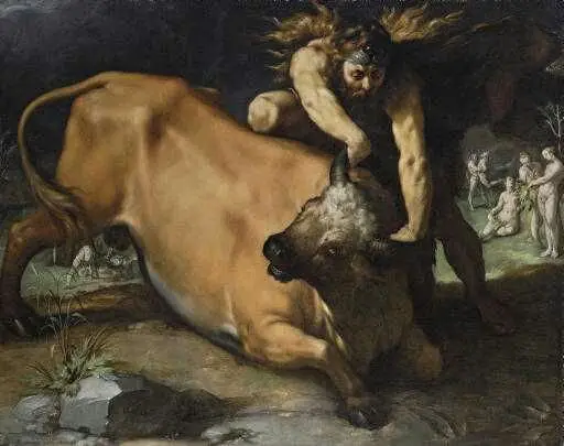 Hercules and Achelous (Ovid, Met. 9:1-100)