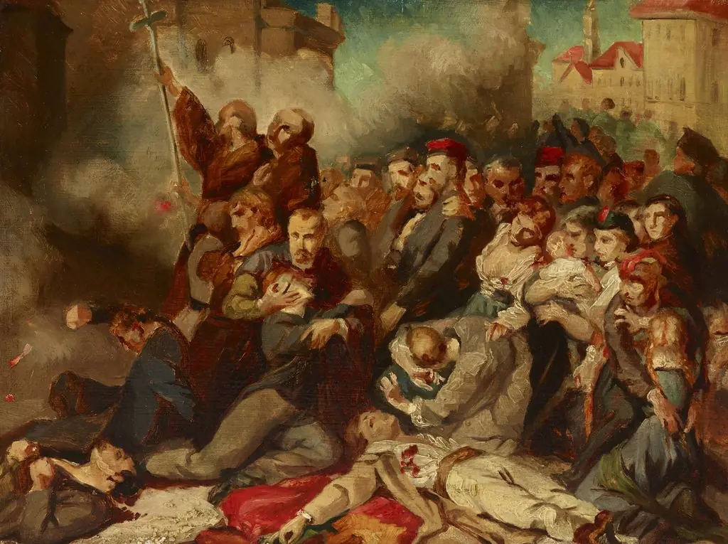 Warsaw on 8 April 1861