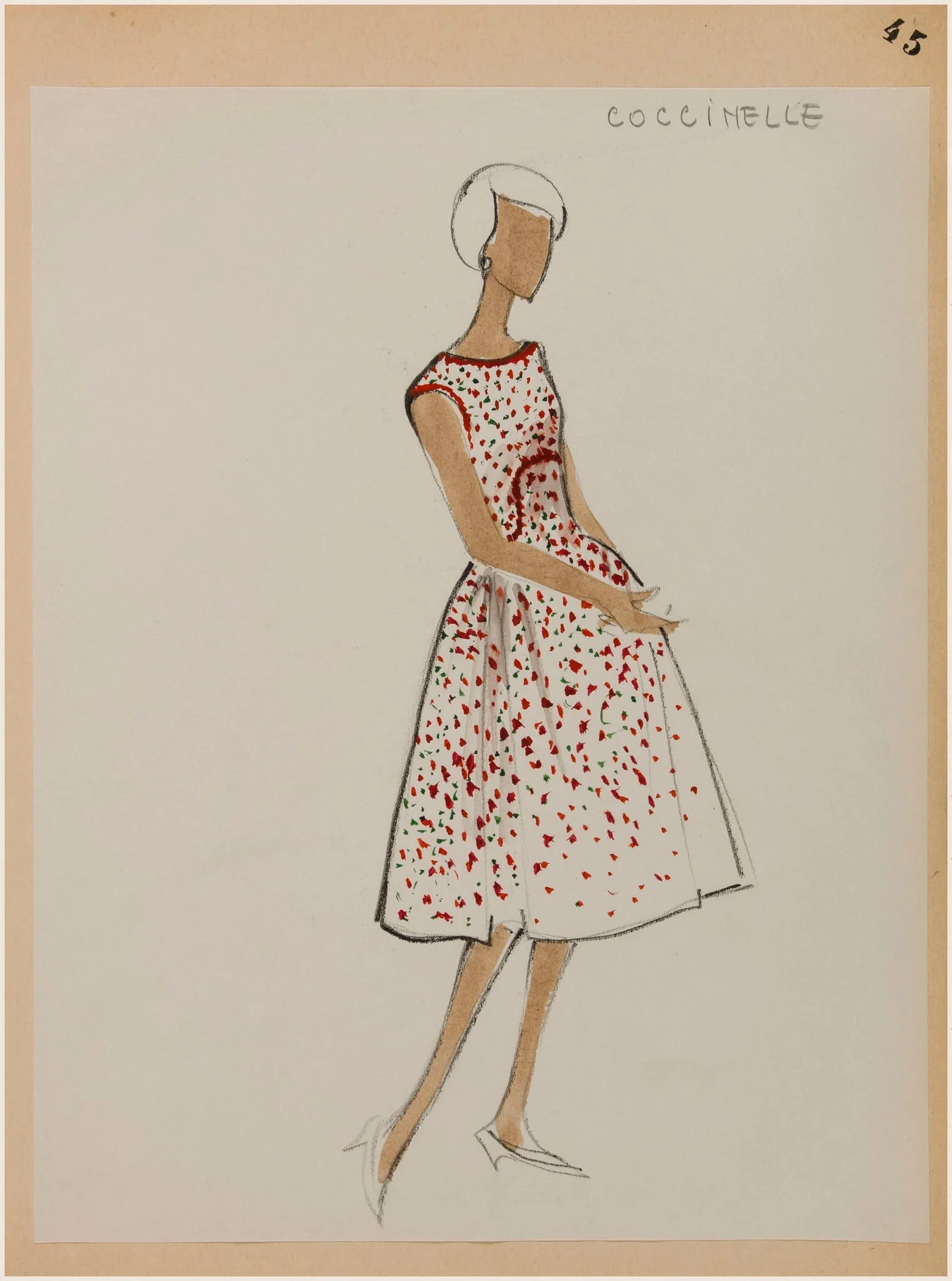Coccinelle, by Marie-Louise Carven, 1958