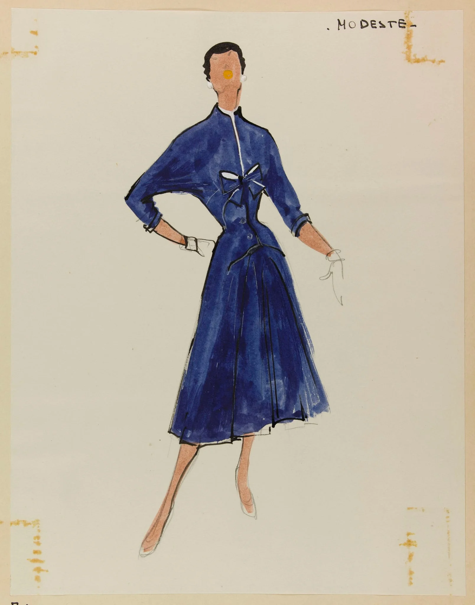 Modeste, by Carven, 1953