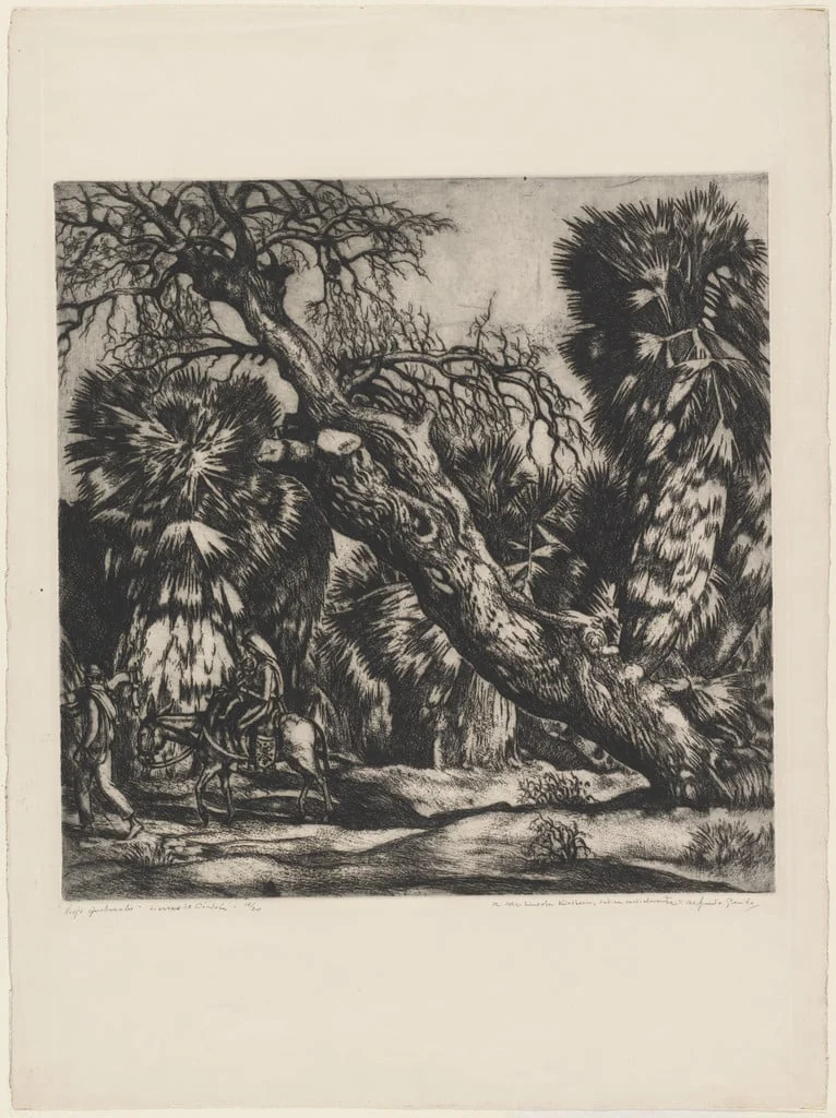 Untitled, by Alfredo Guido, ink, 1932