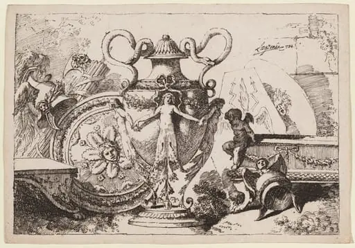 Composition with Antiquities