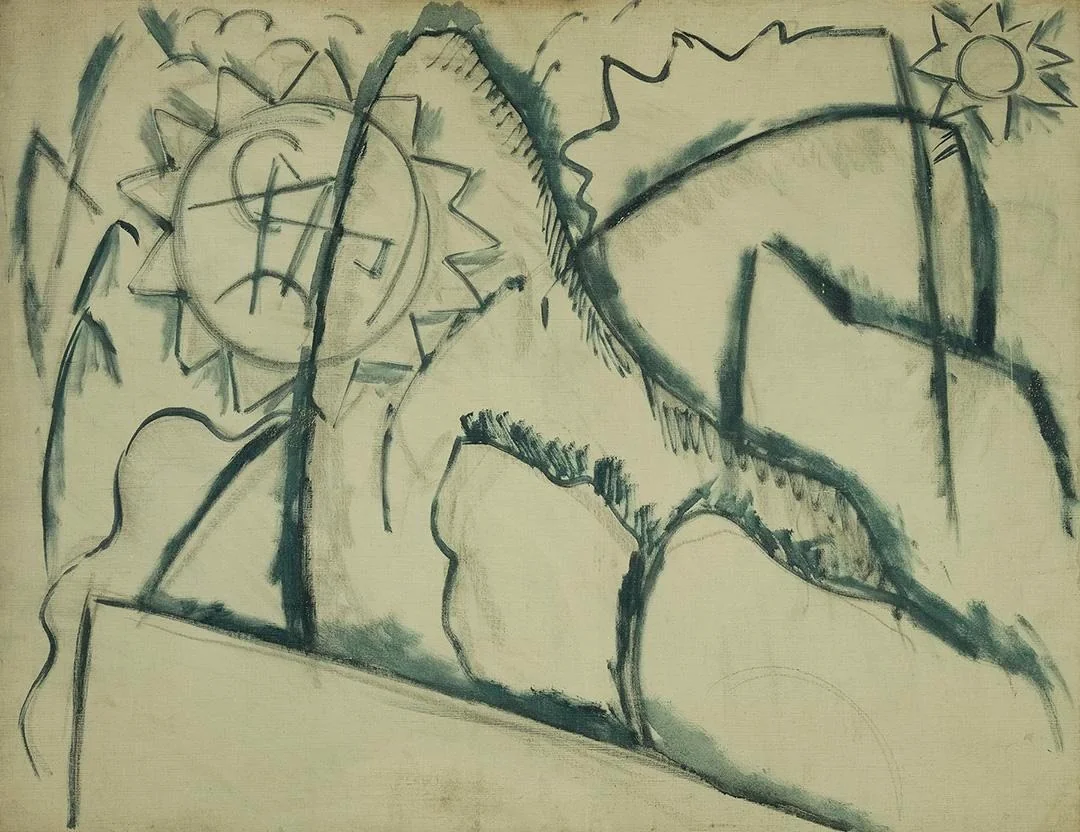 Painting No. 8, by Marsden Hartley, unspecified, 1912