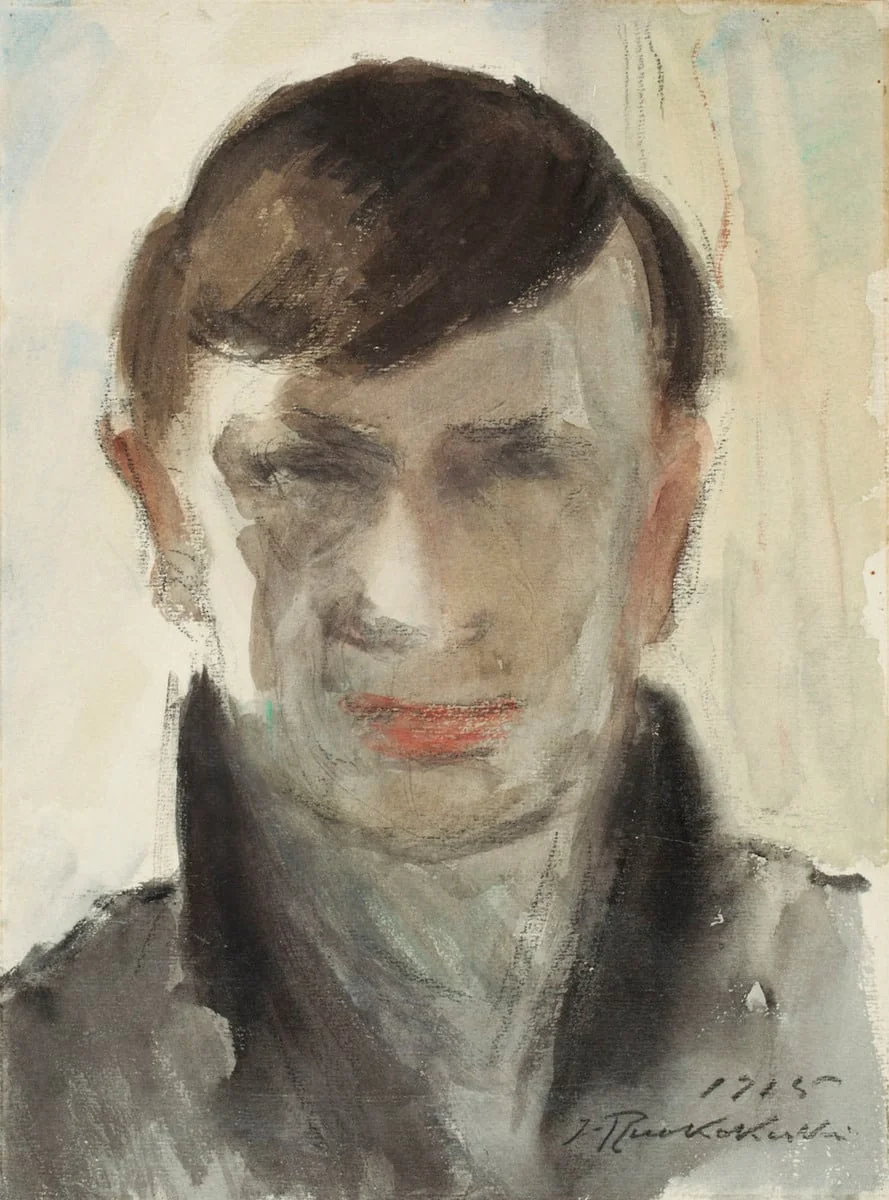 Miehen pää, by Jalmari Ruokokoski, unspecified