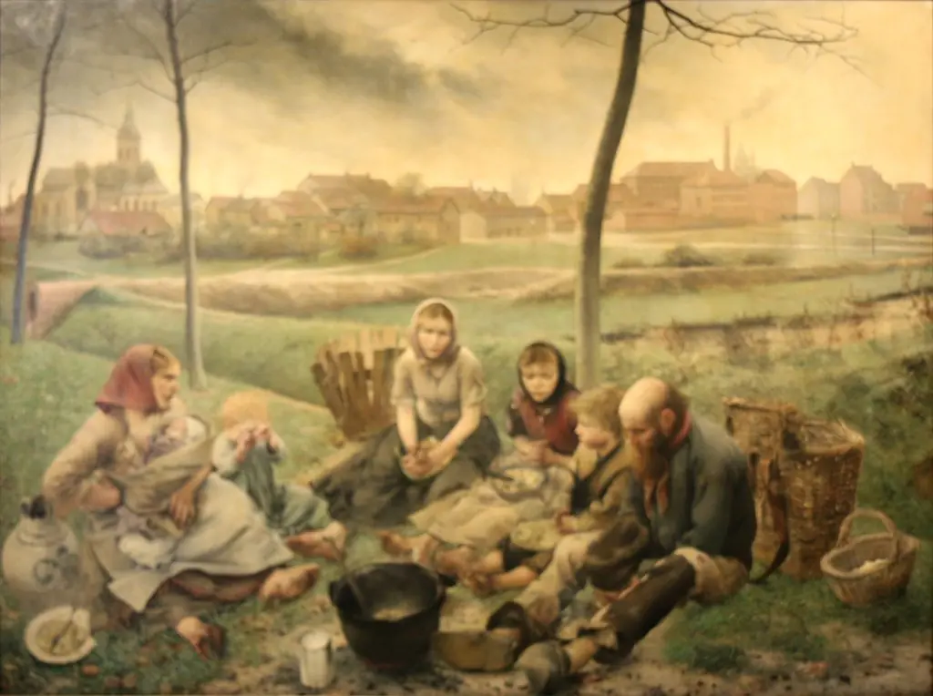 The chalk sellers-At Noon