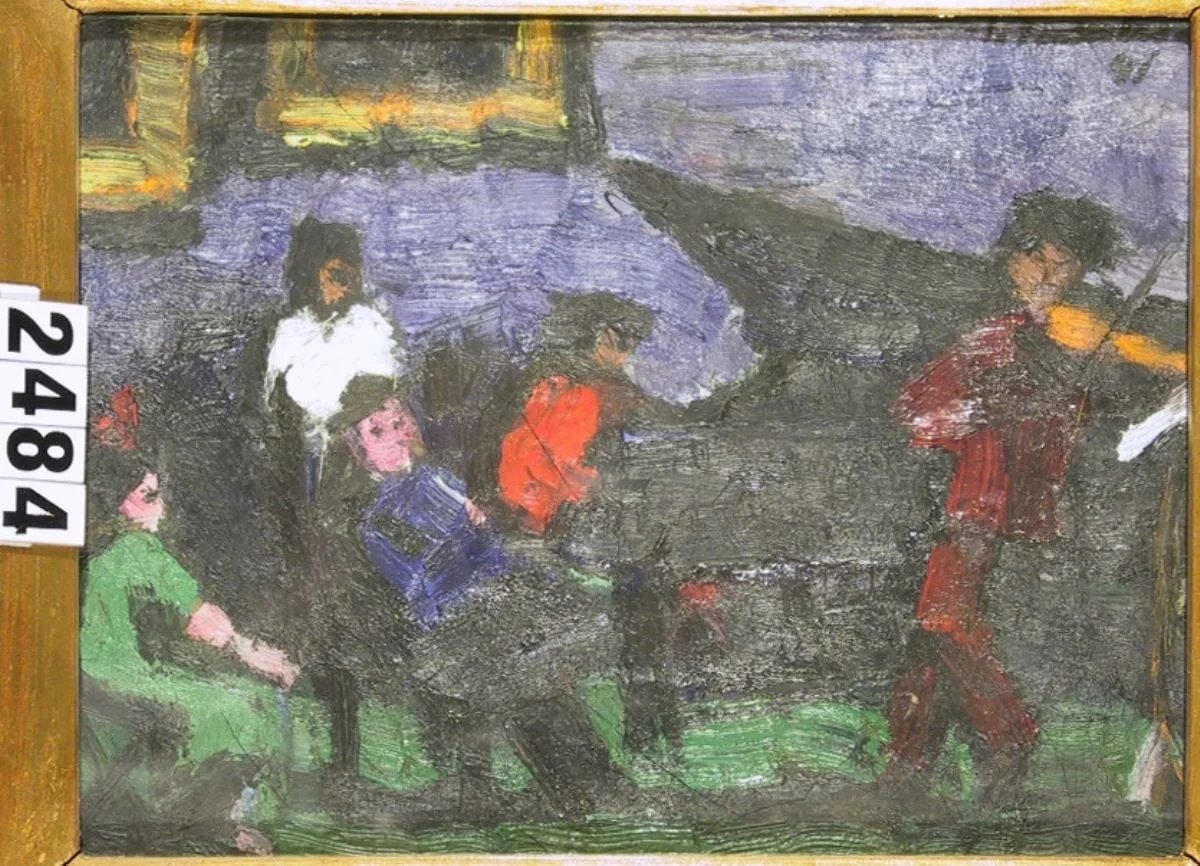 Concert de pian, by Ion Țuculescu, unspecified