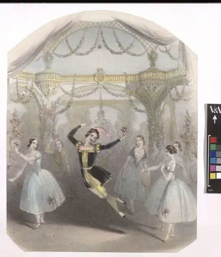 Print of Arthur Saint-Léon in La Esmeralda