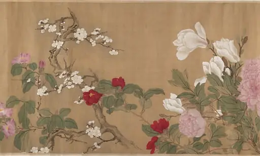 清   （傳）惲壽平   百花圖   卷|One Hundred Flowers