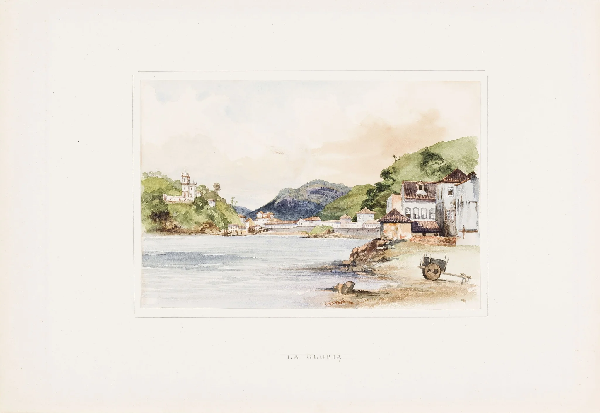 La Gloria, by Jules Marie Vincent de Sinety, graphite, 1862