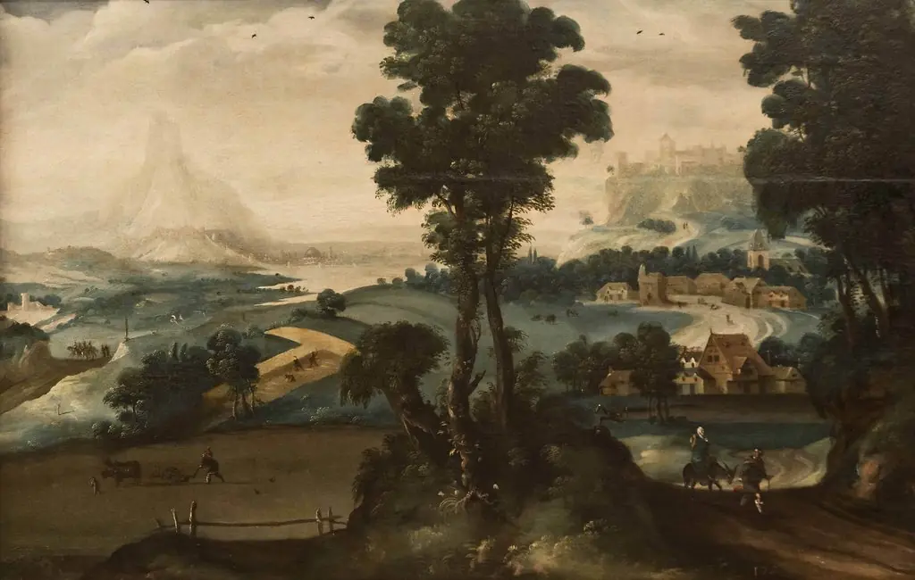 Landscape with The Flight into Egypt