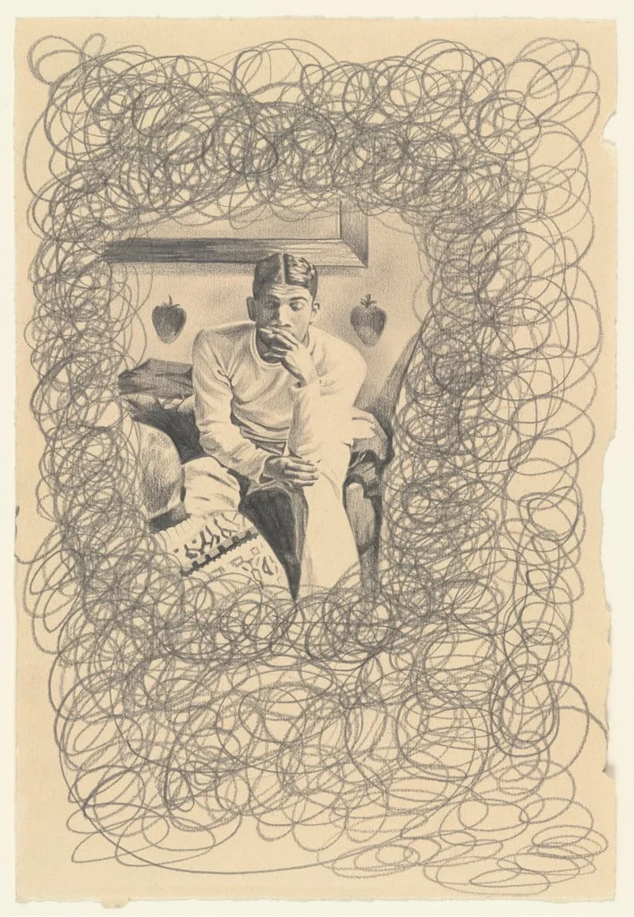 Untitled, by Marc Brandenburg, graphite, 1994