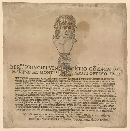The Triumph of Julius Caesar:  Frontispiece