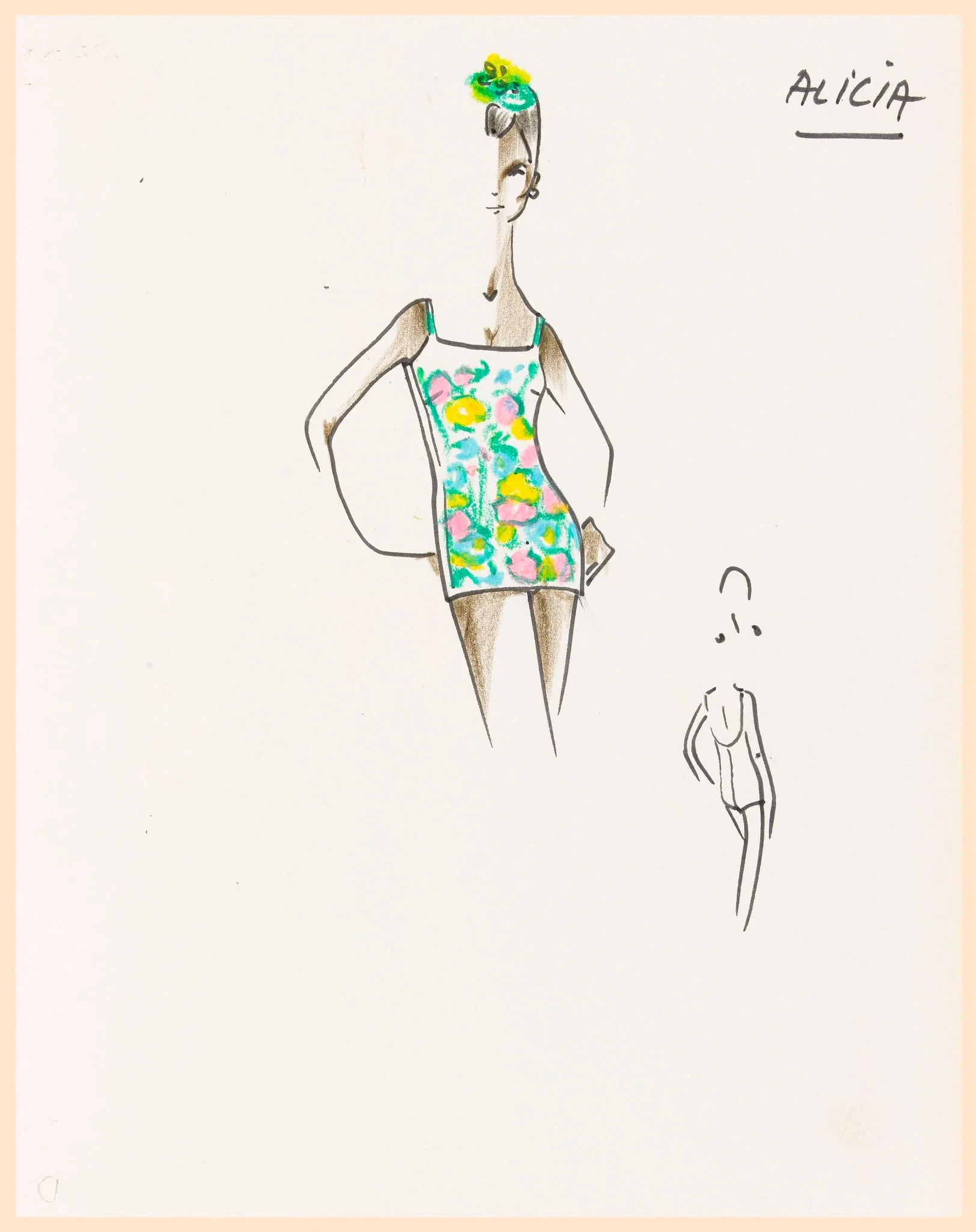 Alicia, by Carven, 1964