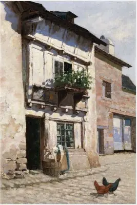 Village Street in Normandy