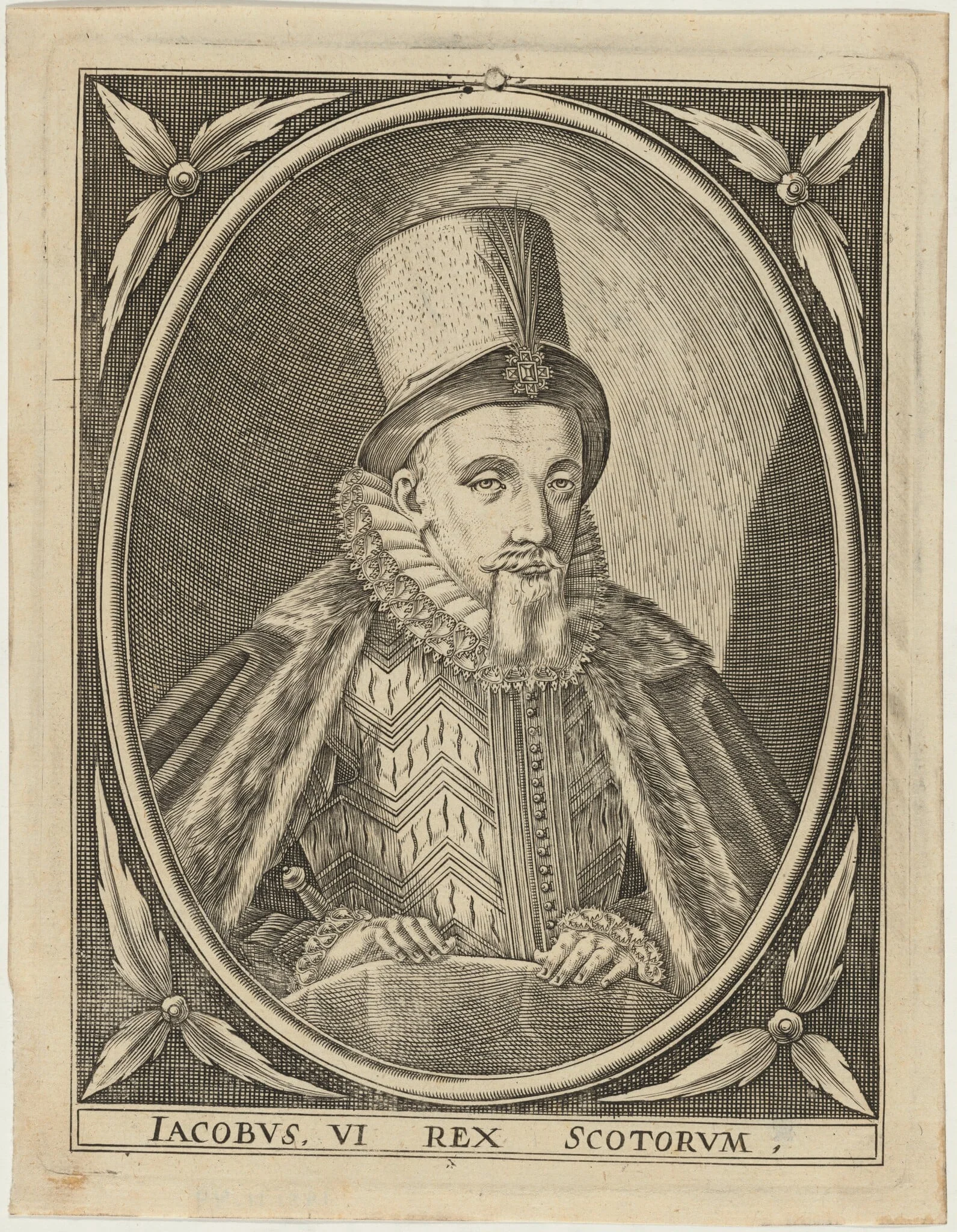 James VI, King of Scotland, by Unknown 19th Century, ink, 1603