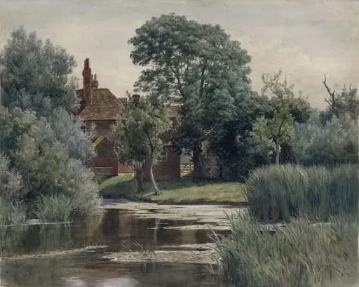 A House by a Stream