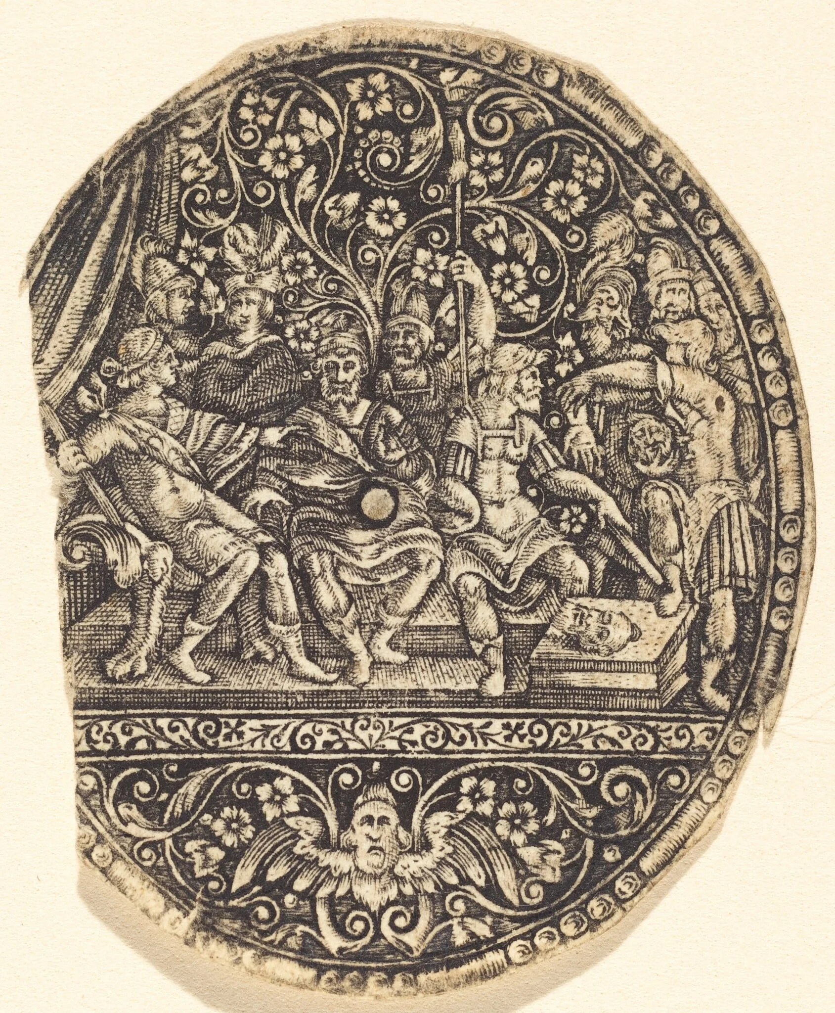 Execution, by Antoine Jacquard, ink, 1612