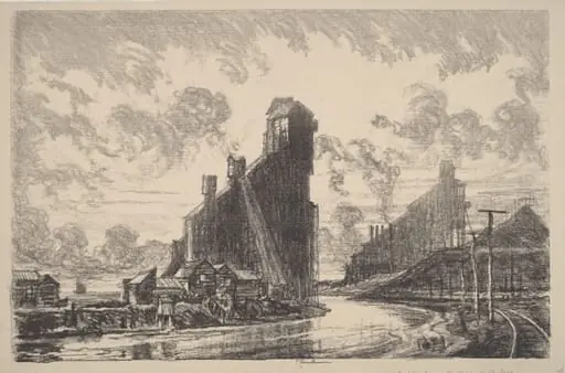 Coal Breaker on the River