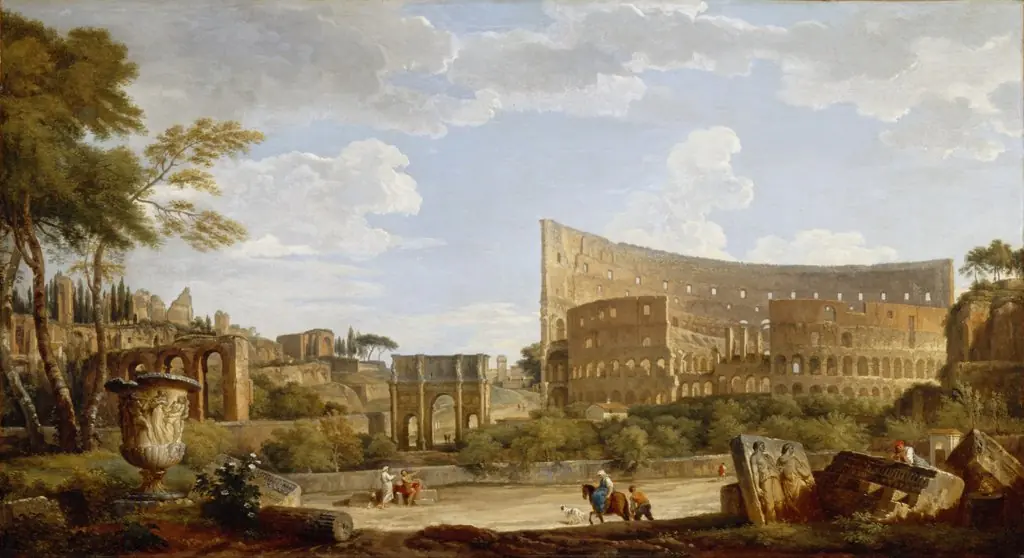View of the Colosseum