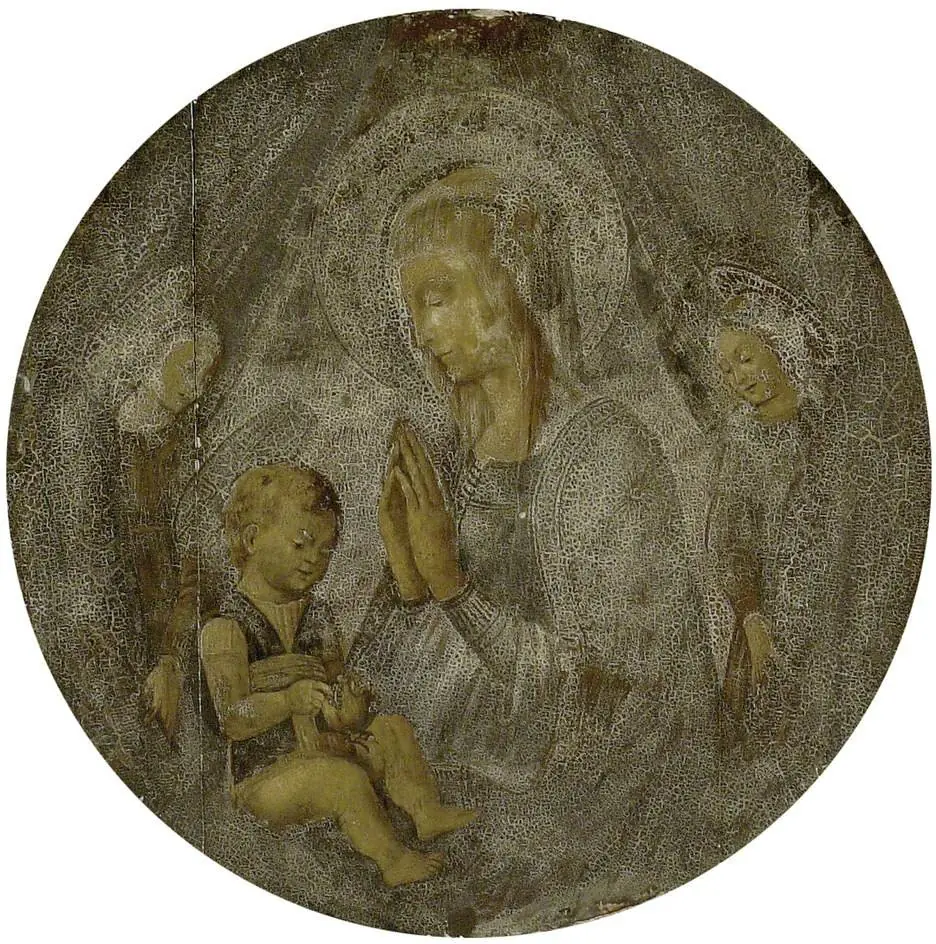 The Virgin and Child with two Angels