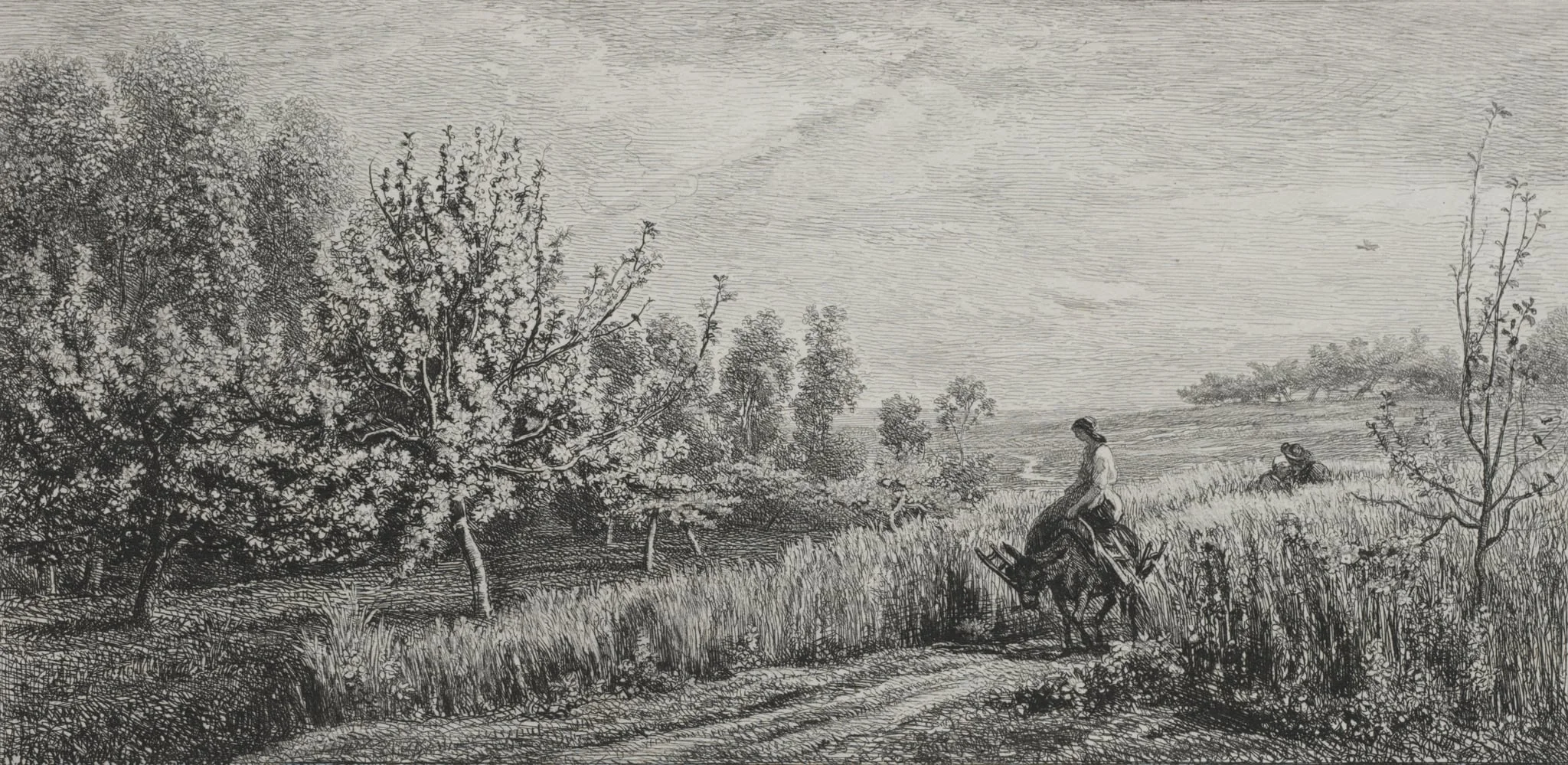 Springtime, by Charles François Daubigny, 1857