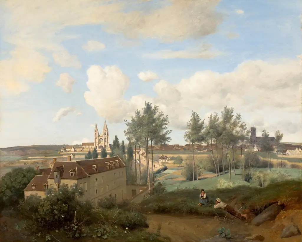 Soissons Seen from Mr. Henry's Factory
