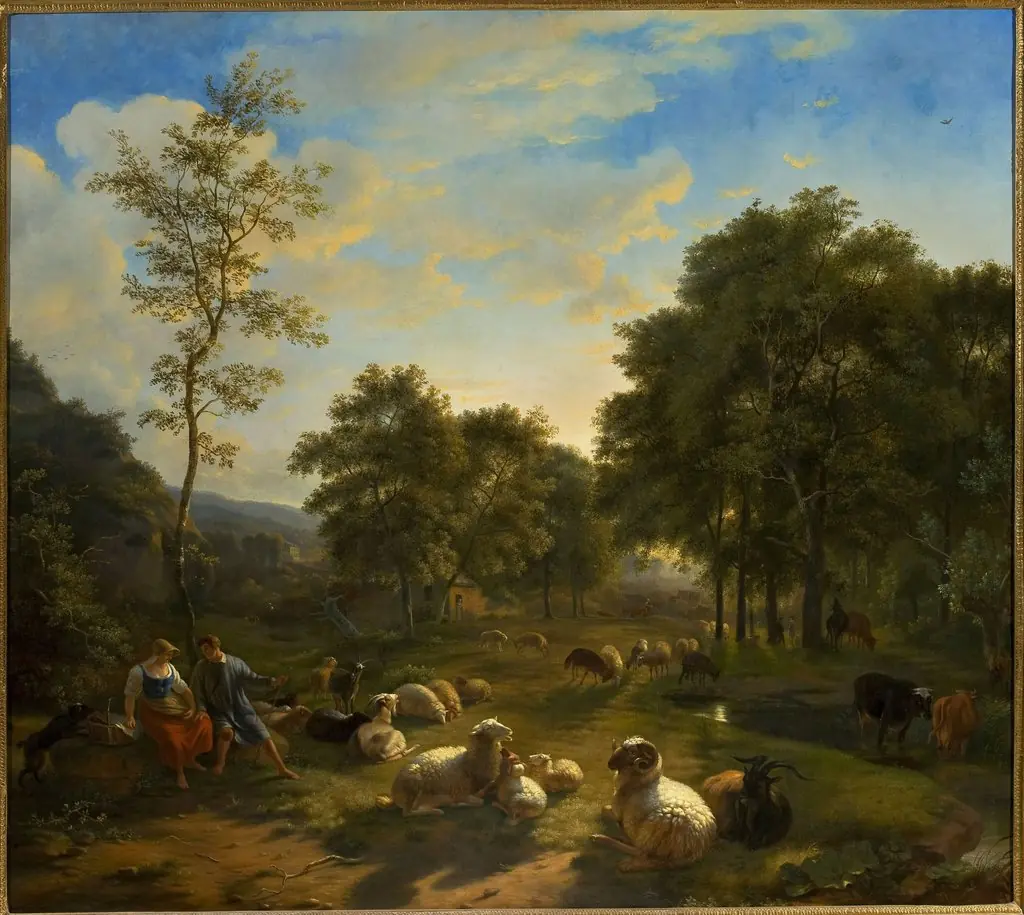 Pastoral scene