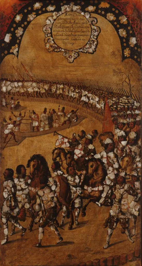 The Conquest of Mexico, Tablet 9