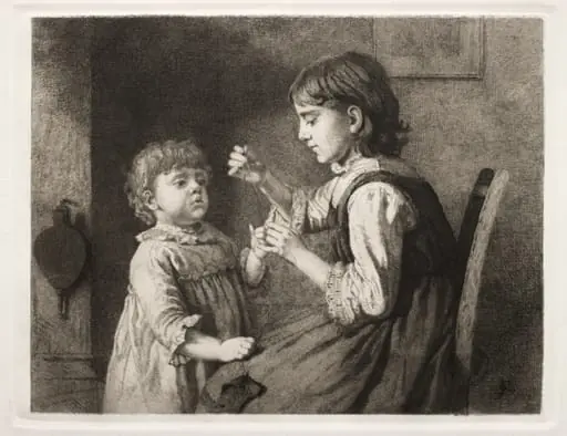 The First Needlework