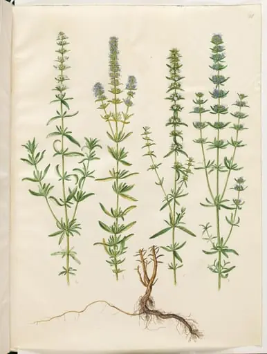 Hyssopus officinalis (ægte isop)