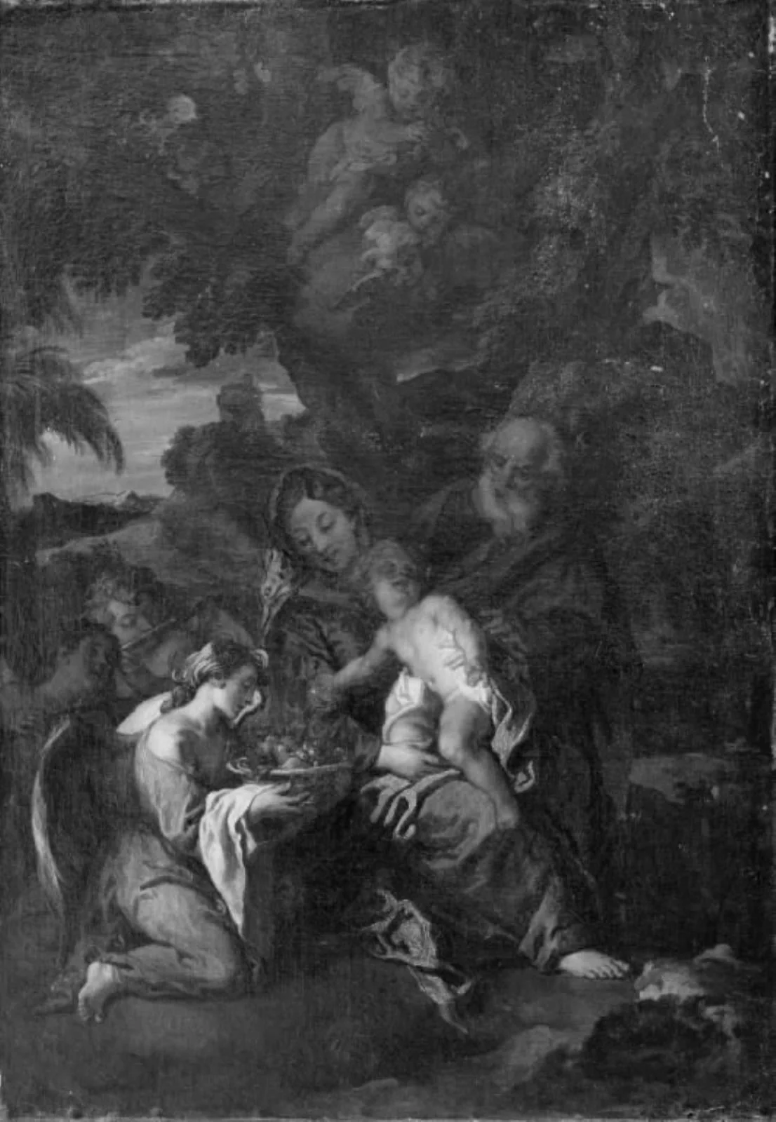 The Flight into Egypt, by Unknown, 1649