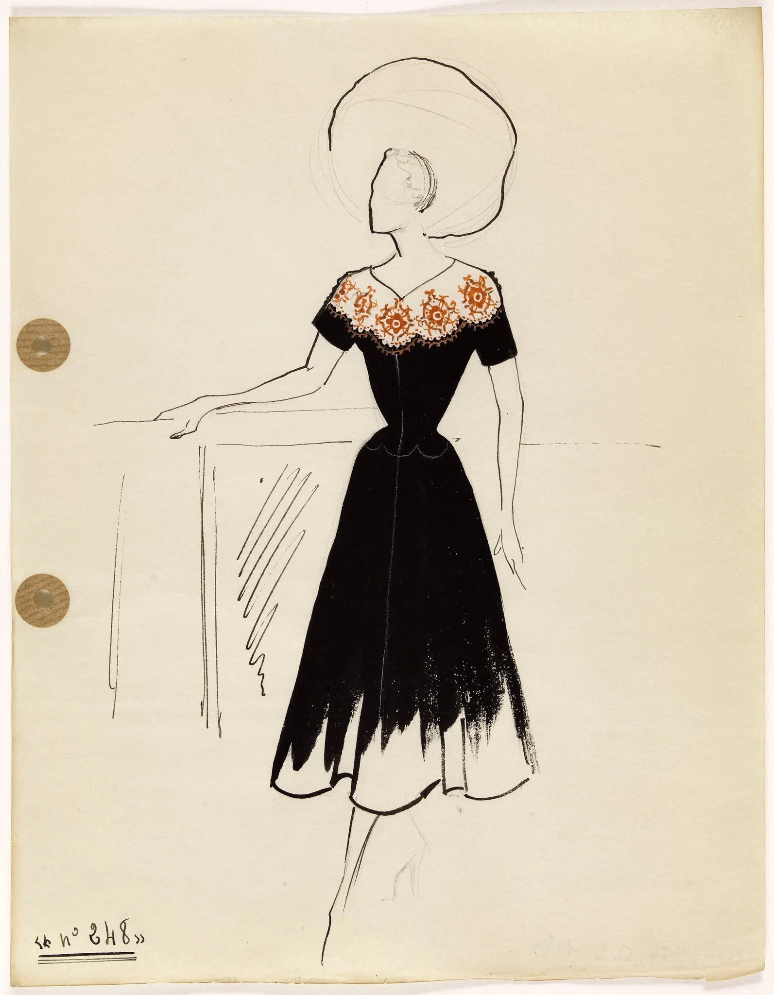 'n°248', by Carven, 1949