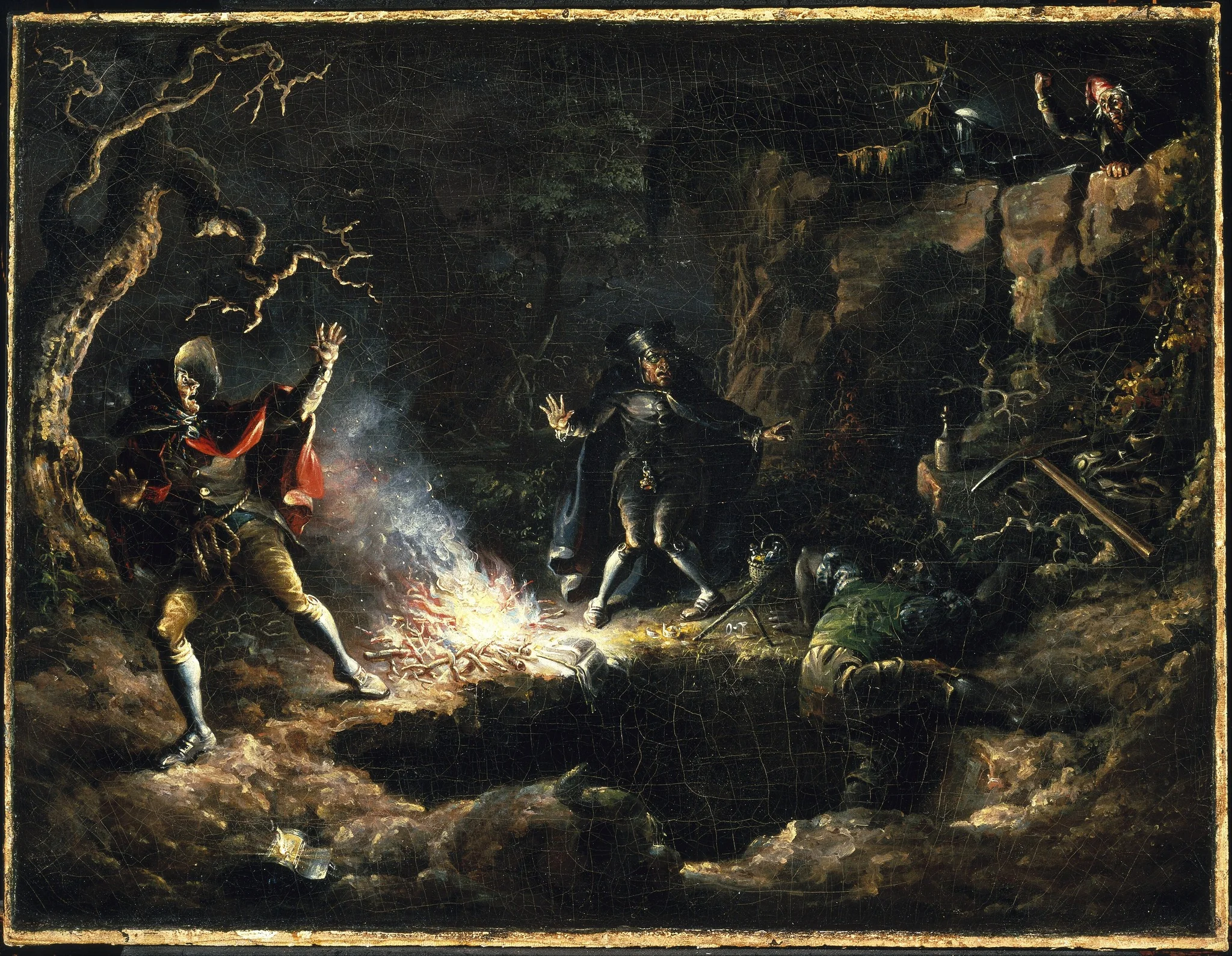 The Money Diggers, by John Quidor, oil, 1832