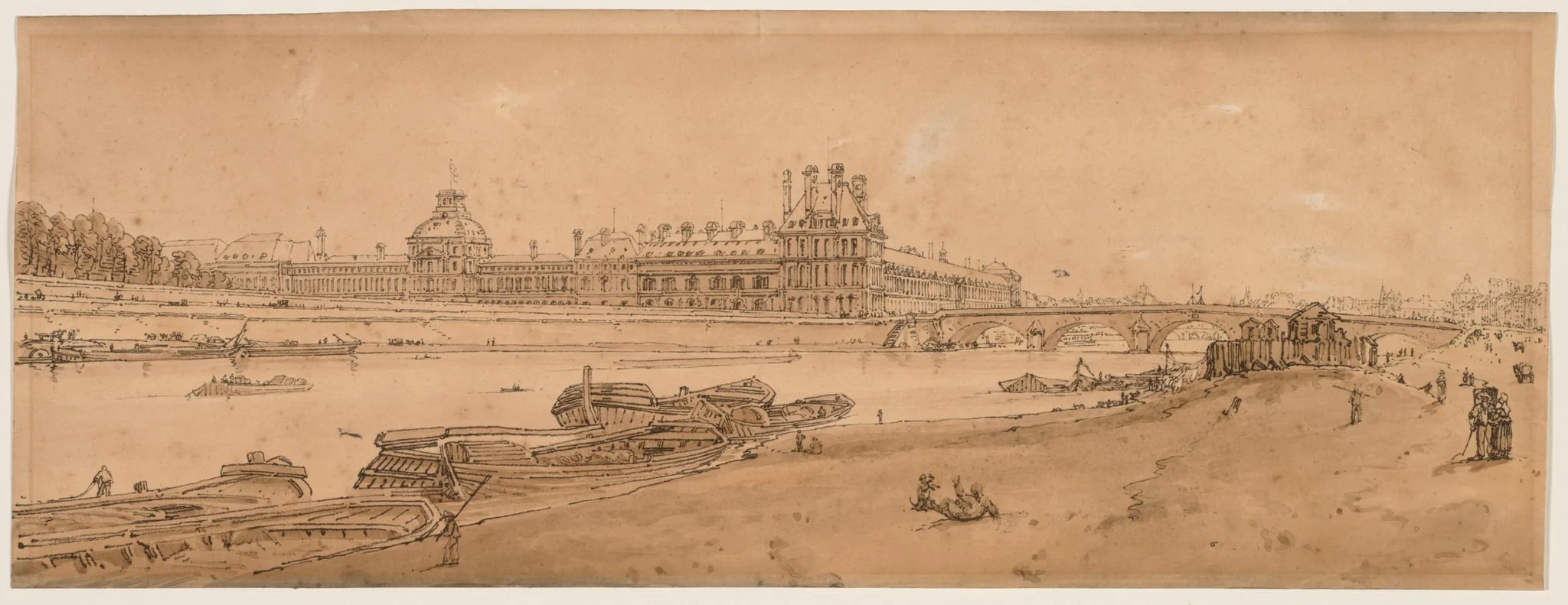 A Selection of Twenty of the Most Picturesque Views in Paris, by Girtin, 1802