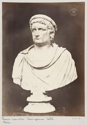 Marble bust of the Emperor Nero