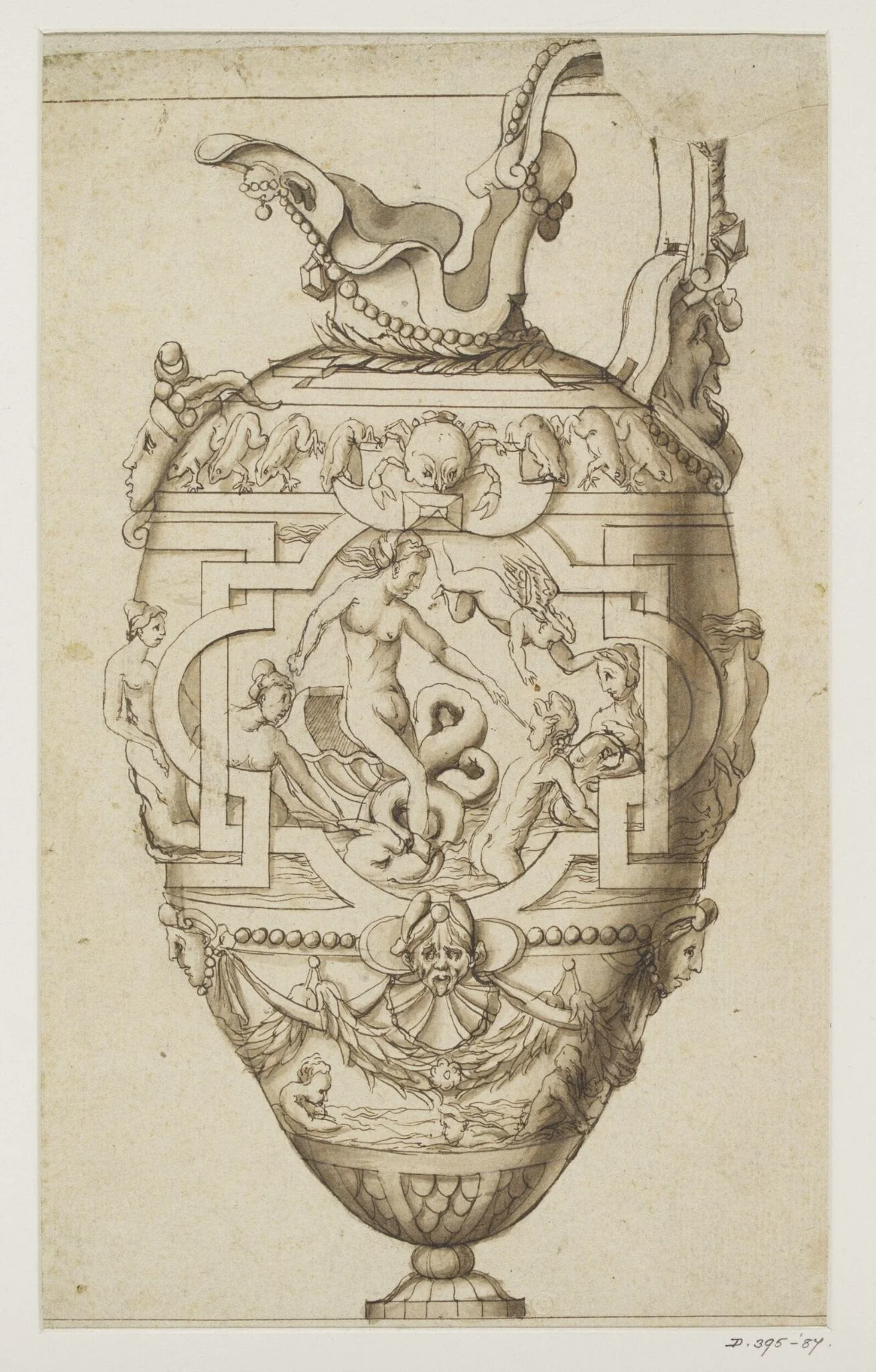 Copy of a design for a ewer