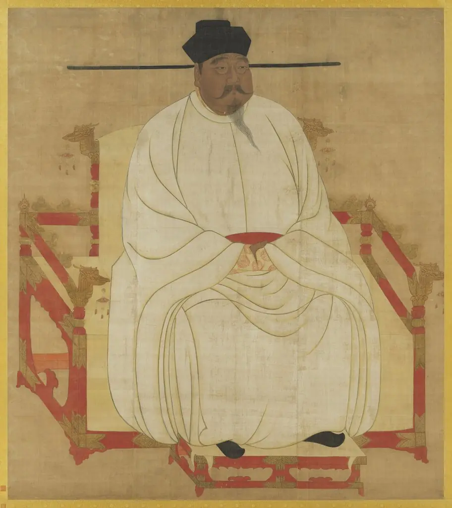 Seated Portrait of Song Taizu