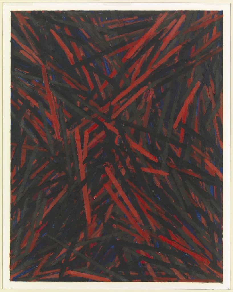 Untitled, by Charles Arnoldi, oil, 1980