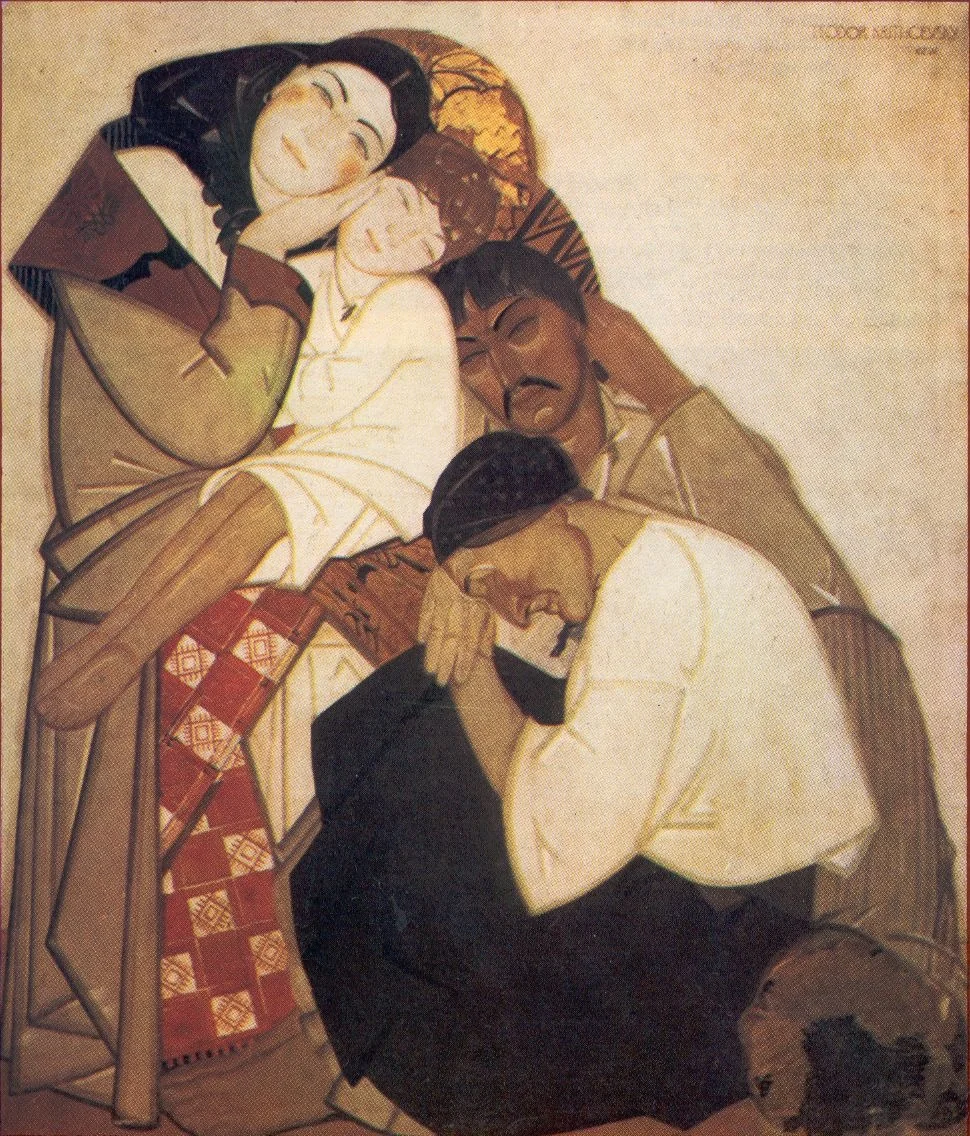 Сім'я, by Fedir Krychevsky, unspecified, 1927