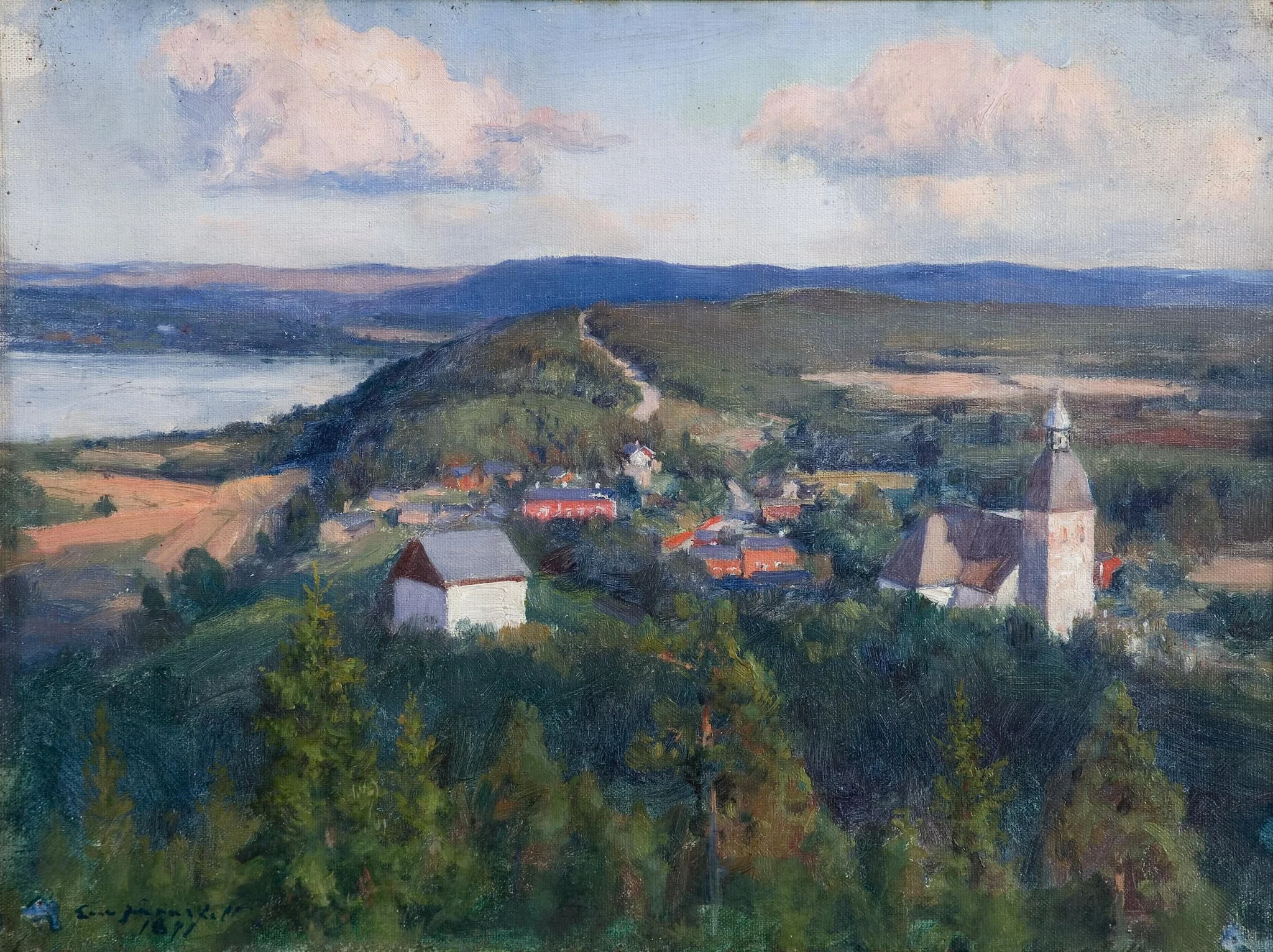 Maisema Kangasalalta
