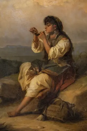 Țiganca (copie dupa Vostagh)