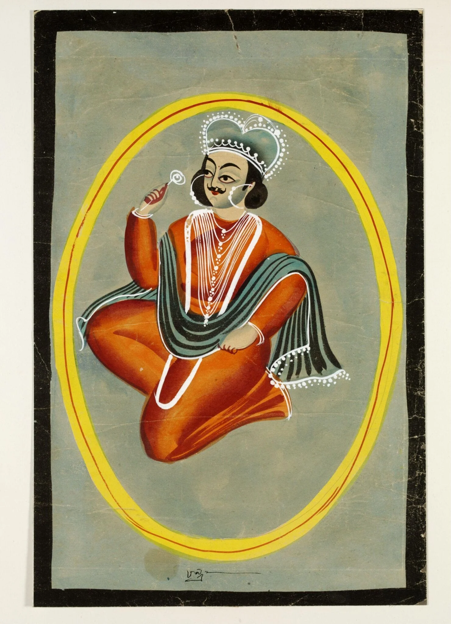 Chandra, by Unknown, paint, 1885