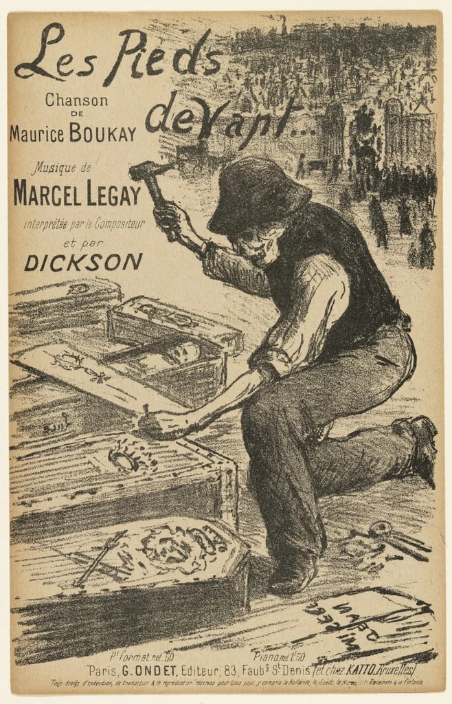 Untitled, by Maximilien Luce, ink, 1890